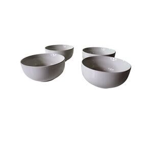 DENMARK Tools For Cooks White Ceramic Small Bowl Ramekin Appetizer Set of 4
